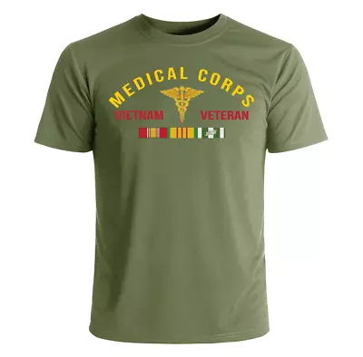 US Army Medical Corps Vietnam Veteran T-Shirt Officially Licensed • $26.95