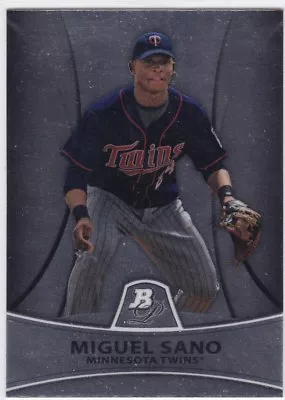 Miguel Sano 2010 Bowman Platinum Prospect #pp28 • $2.49