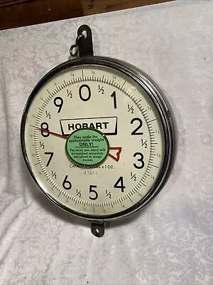 $99.95 • Buy Hobart PR30 Hanging Dial Scale Two Faced Produce Scale 30Lb X 1 Oz Modern Rustic