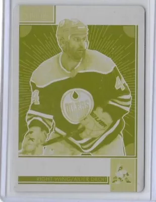 Zack Kassian 2022-23 OPC O-Pee-Chee Yellow Printing Plate 1/1 One Of One • $9.99