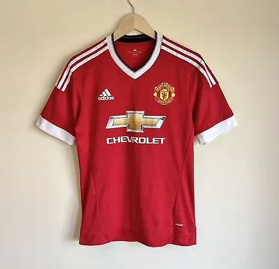 Manchester United Player Issue 2015/2016/16 Home Shirt Jersey Adidas Men's Sz M • $65