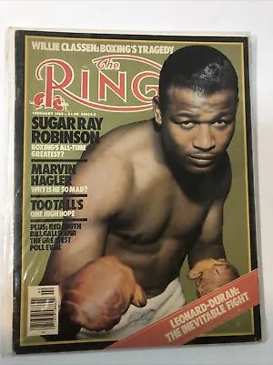 $5.95 • Buy The Ring  Magazine - Sugar Ray Robinson Marvin Hagler Boxing - February 1980