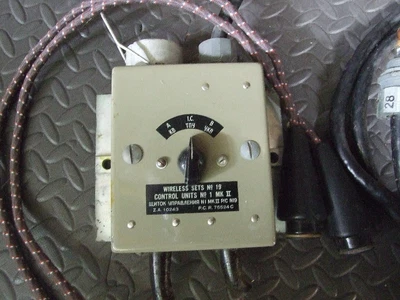 £65 • Buy Ws19 Control Unit No1 Mkii With Long Lead Ww2 Military Radio Ww2
