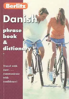 Berlitz Guides : Berlitz Danish Phrase Book And Dictionar FREE Shipping Save £s • £3.34