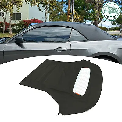 For Ford Mustang 2005-2014 Convertible Top Soft  & Heated Glass Window Sailcloth • $216.99