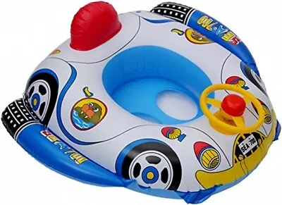 Inflatable Baby Seat Children Swimming Car Seat With Steering Sit • £9.99