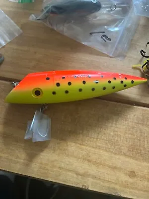 Vintage Luhr-jensen J-plug Rattling Fishing Lure - Beauty! • $9.95