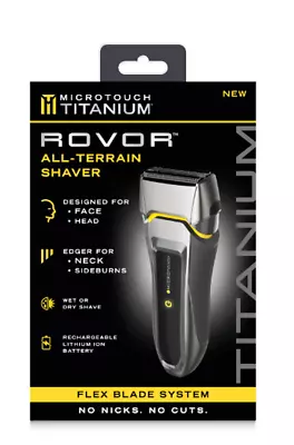 Microtouch Titanium Rovor -  All-Terrain Shaver - New And Factory Sealed • $23.99