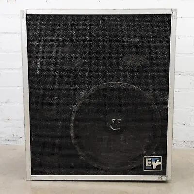 Electro-Voice EV S15-3 3-Way Passive Stage Monitor W/ Hosa Speaker Cables #51419 • $150