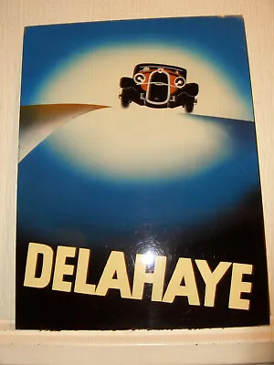 £19.99 • Buy Delahaye Art Deco Style Spray Painting. Cars, Vehicles, Vintage, Classics, Clubs