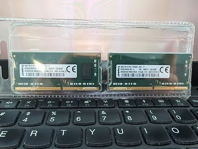 Kingston 8 GB Latpop Memory DDR4 SODIMM Ram Memory • $15