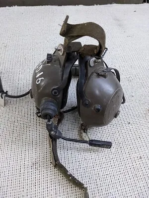 Clansman Military Radio Anr Crew Headset Used Mod Surplus #3 • £39.99