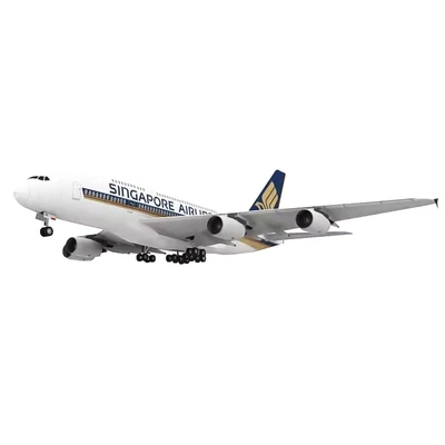 $7.99 • Buy 1:120 A380 Singapore Airlines Civil Airliner Paper Model Aircraft Unassembled