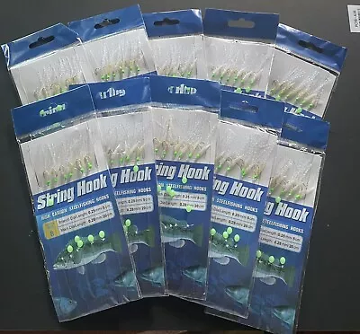 Sabiki Bait Jigs Size 8 Hook Slimies Yakka Snapper  Live Bait Jig Fishing Lures • $159