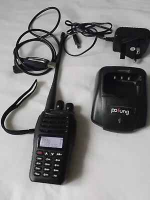 Pofung UV-B5 Badged (Baofeng UV B5) Hand Held Transceiver Plus Extras • £19