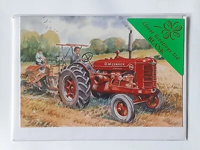 McCormick Tractor Plough Farm Greetings Card Birthday Occasion Nostalgia  • £2.25
