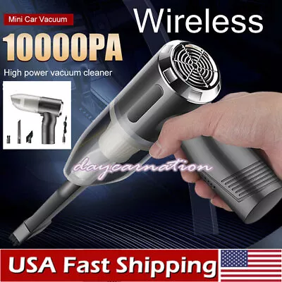 $13.89 • Buy 120W Cordless Handheld Car Vacuum Cleaner Small Mini Portable Auto Home Wireless