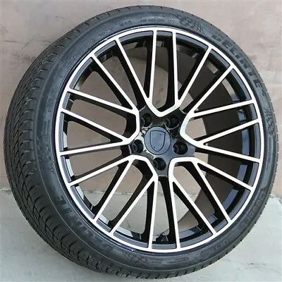 Set(4) 22  22x10/22x11.5 5x130 Wheels & Tires Pkg Porsche Cayenne Turbo Gts S • $2588