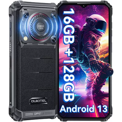 OUKITEL WP36 (2024) 4G Rugged Phone 128dB Loud Speaker 10600mAh 16GB+128GB NFC • $239.99