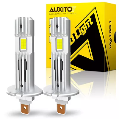 AUXITO 2x H1 LED Headlight Bulbs Globe Bulb Kit High/Low Beam 6500K White Lamp • $41.94