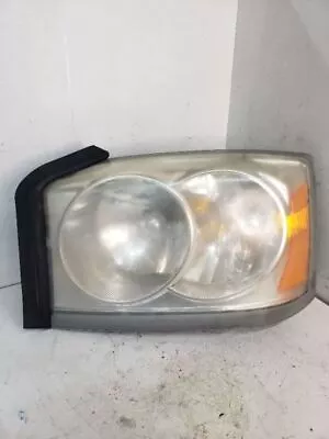 Driver Headlight Without Dome Cover Over Outer Bulb Fits 05-07 DAKOTA 648405 • $78.79