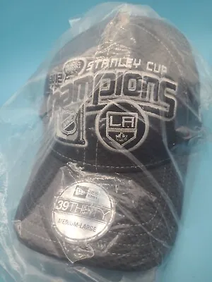 Los Angeles LA Kings 2012 Stanley Cup Champions Locker Room New Era 39THIRTY Hat • $17.99