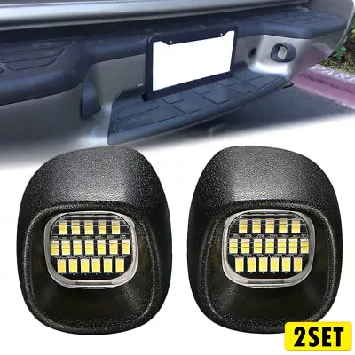 2X License LED Plate Bulb Light For Chevy S10 GMC Sonoma Blazer Jimmy 18SMD Lamp • $26.96