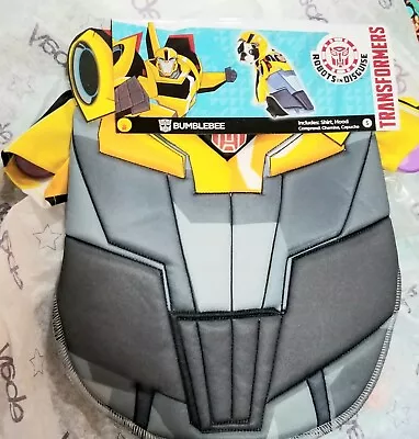 $7 • Buy Dog Transformers Halloween Costume, Small, Bumblebee, Shirt,  Hood, 17 In Chest