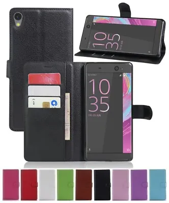 $5.89 • Buy Wallet Leather Flip Card Case Cover For Sony Xperia XA Ultra Genuine AuSeller