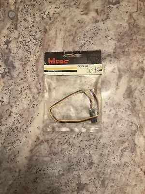 Vintage Hitec 7343 Servo Receiver ESC Plug Adaptor RC Car Truck Parts Novak LOOK • $8