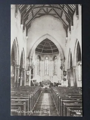 £3 • Buy Ebbw Vale: The Church Interior C1908 Pub By M.J.R B.