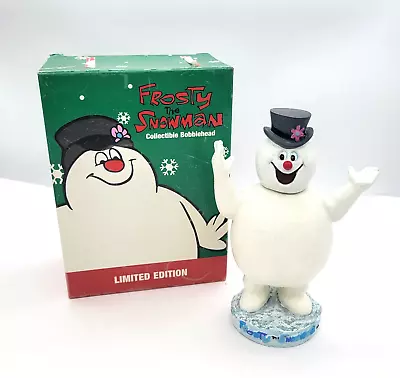 Vintage Frosty The Snowman Collectible Bobblehead Limited Edition Mervyn's 2001  • $5