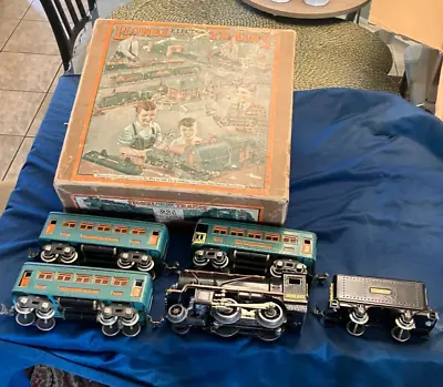 Antique Lionel O Gauge Train Set In Period Boxtested Working • $450