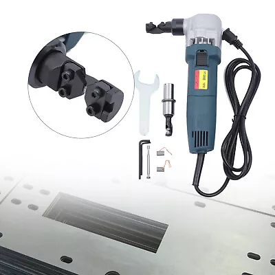 Upgraded Electric Double Head Sheet Metal Cutter Nibbler Tool Saw Power Drill • $95