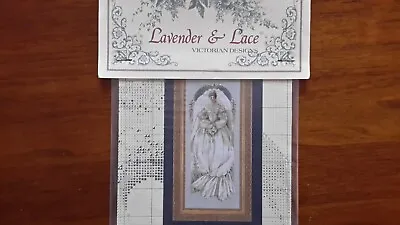 Lavender And Lace Cross Stitch Chart - 'White Lace' • £3.99