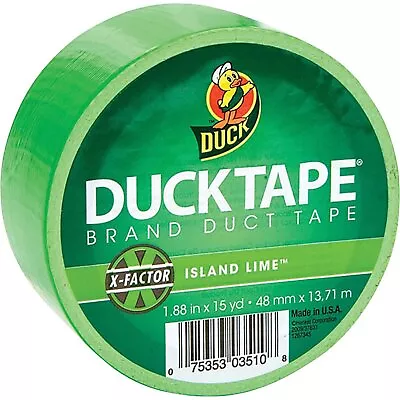 Duck Brand 1265018RL Colored Duct Tape 15 Yds Length X 1-7/8  Width Neon Green • $9.78