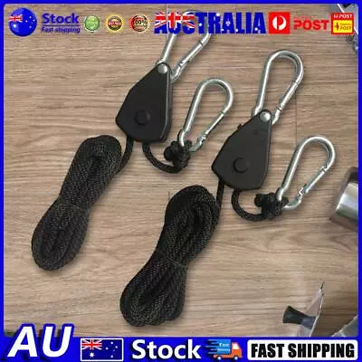 1/2/4/6/8/10/12/14/16pcs Lamp Pulley Ropes Pulley 1/8 Lift Pulley For Camping • $7.79