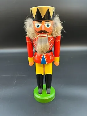 Erzgebirgische Volkskunst: Vintage Nussknacker Holiday Nutcracker W/ No Box • $49.99