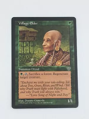 X4 MTG Village Elder Mirage Regular Common NM Never Played X4 PLAYSET • $1.99