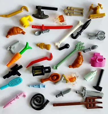 £4.49 • Buy Lego 20 Random Minifigure Accessories (Pack Of 20 Items) FREE POSTAGE