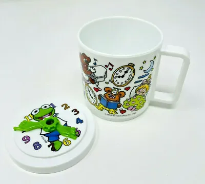 1988 Rare Muppet Babies Snack N' Fun Time Clock Mug NEW Old Stock Vintage • $29.99