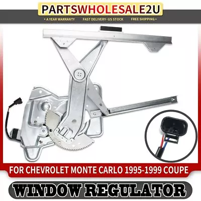 Front Right Passenger Window Regulator W/ Motor For Chevrolet Monte Carlo 95-99 • $47.79