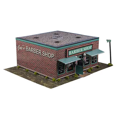 1/64 Slot Car Barber Shop  Photo Real Kit Track Layout Model Set HotWheels &more • $17.45