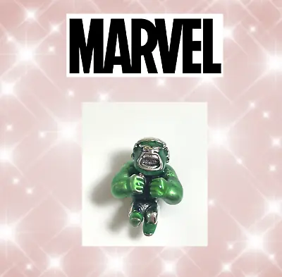 $35 • Buy Genuine Pandora Official Marvel The Avengers Hulk Charm 790220C01 New RRP $89