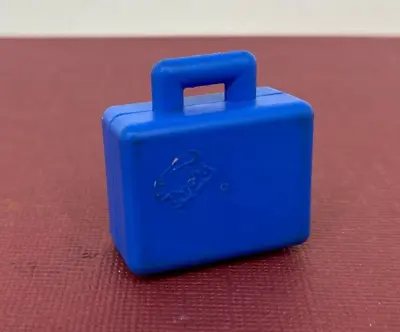 Vintage Lego ☆ DUPLO ☆ Briefcase / Suitcase /  Blue Bag Accessory - Opens #3 • $11