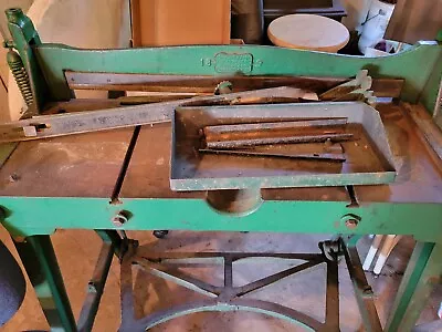 Sheet Metal Foot Shear- Peck Stow And Wilcox Co 1890 • $500