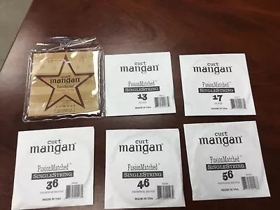 Assorted Mangan D'Addario Martin Elixir Bronze Guitar Strings Most New FREE SHIP • $25