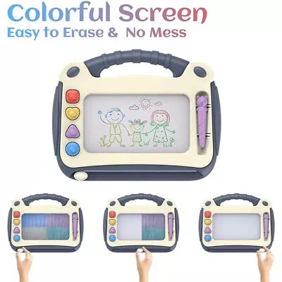 £12.49 • Buy Kids Toys For 1 2 3 4 5 Year Old Boys Girls,Magnetic Drawing Board Colorful Gift