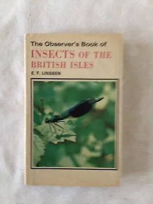 The Observer's Book Of Insects Of The British Isles 1978 E F Linssen Warne No 17 • £4