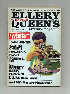 Ellery Queen's Mystery Magazine Vol. 67 #6 VG 1976 Low Grade • $3
